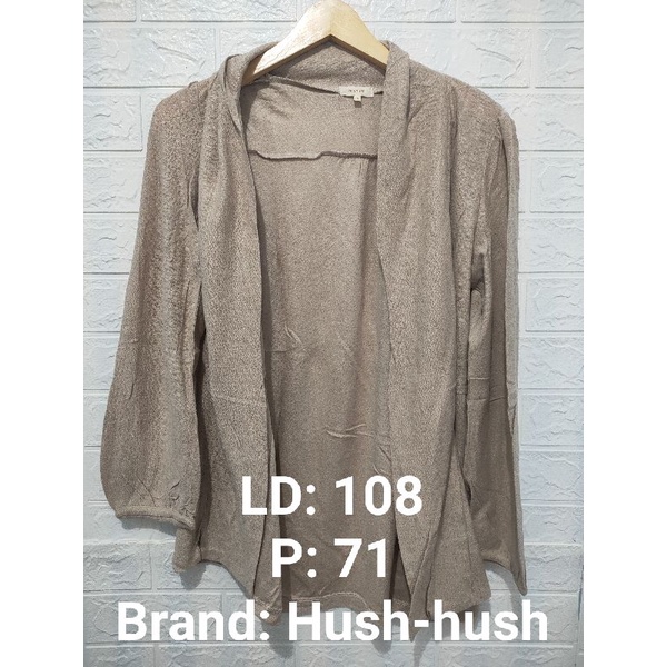 Thrift Cardigan Rajut dan Atasan Wanita (Preloved) (008)-01