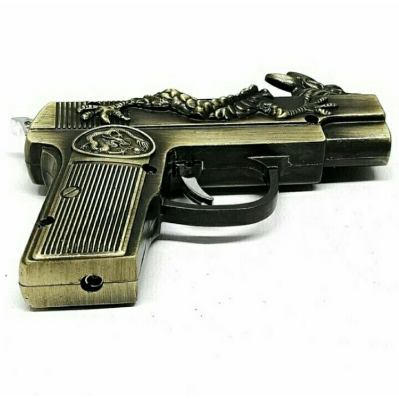 Cod Korek Api pistol Miniatur Unik Korek Api Laser naga