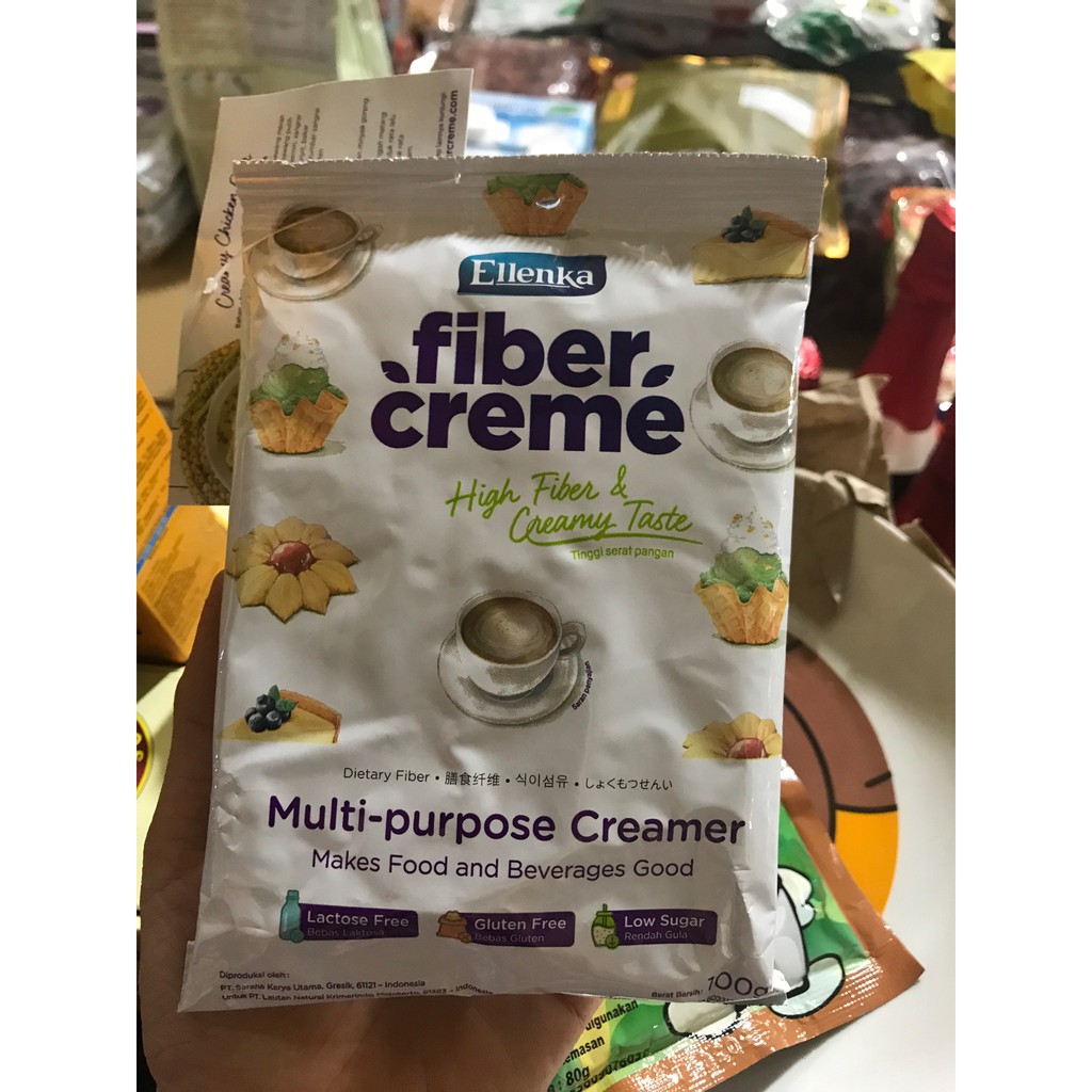 

100GR KRIMER BUBUK ELLENKA FIBER KRIM HIGH FIBER TANPA GULA