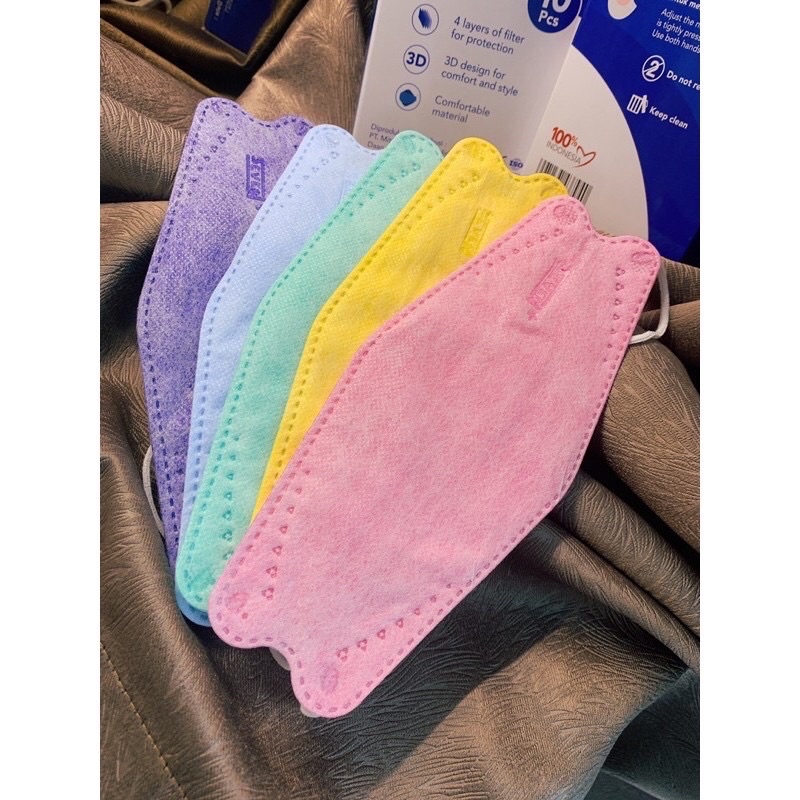 Masker Medis KF94 Seven Plus / Masker Earloop MEDIS  4 Ply Eceran / Harga per 1 PCS