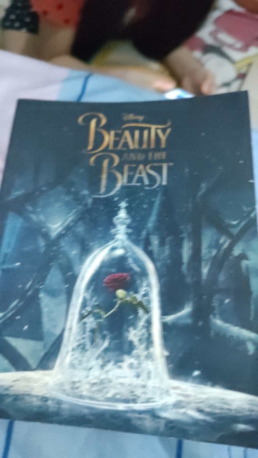 Disney Beauty And The Beast Book Of The Film Shopee Indonesia