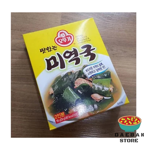 

Ottogi Delicious Miyeokguk 18gr Box - Seaweed Soup Rumput Laut include bumbu Made in korea