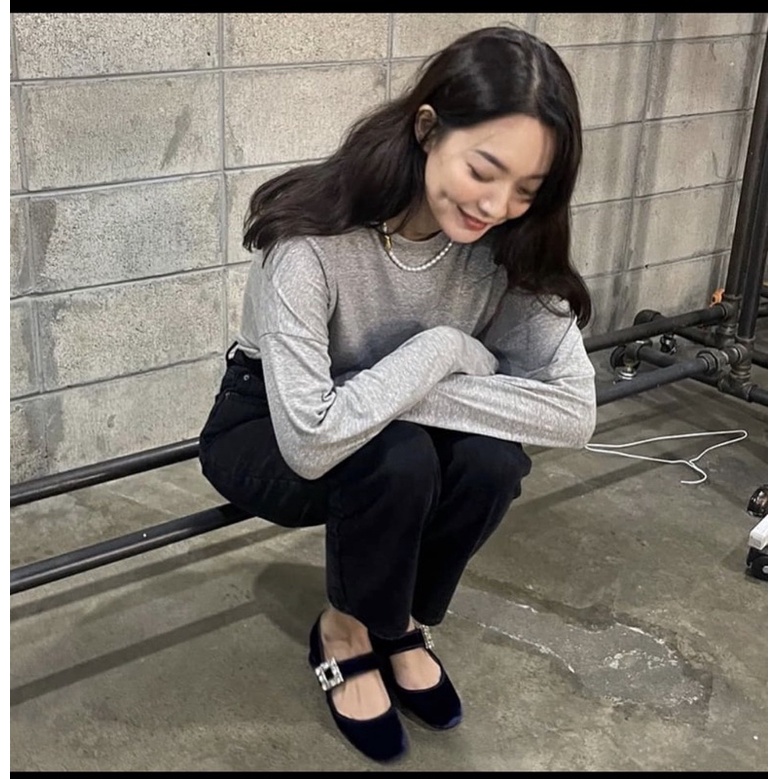 ((NEW BNIB)) Sepatu Retail Therapy Velvet Mary Jane Heels with Brooch Ala2 Roger Vivier