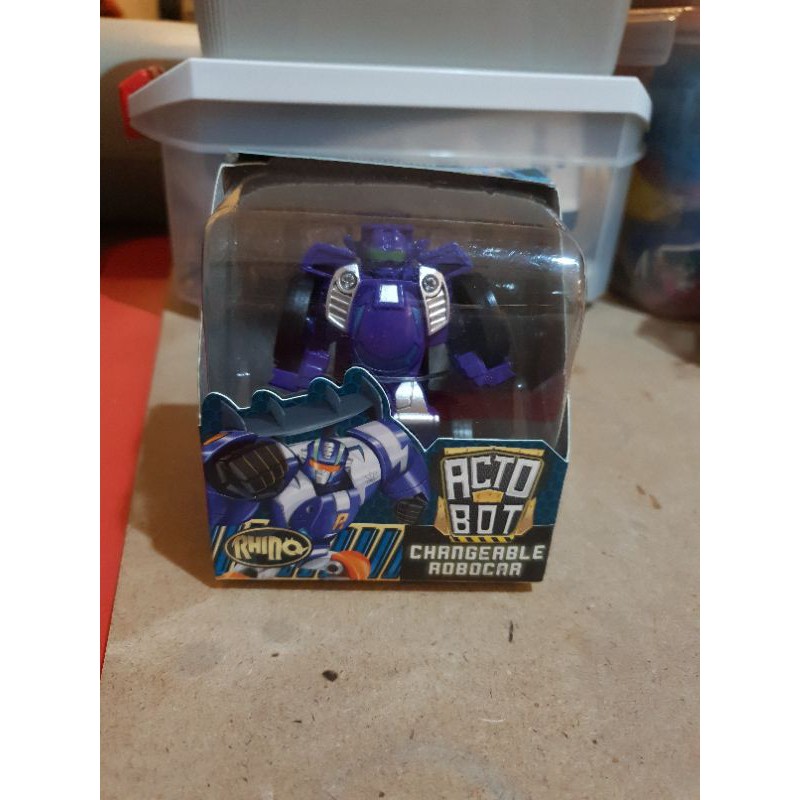 Mainan Robot Truck Acto Bot Rhino WJSTORE99