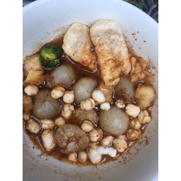 

Baso Aci Instant isi gajih (lemak sapi)/ayam/baso aci original