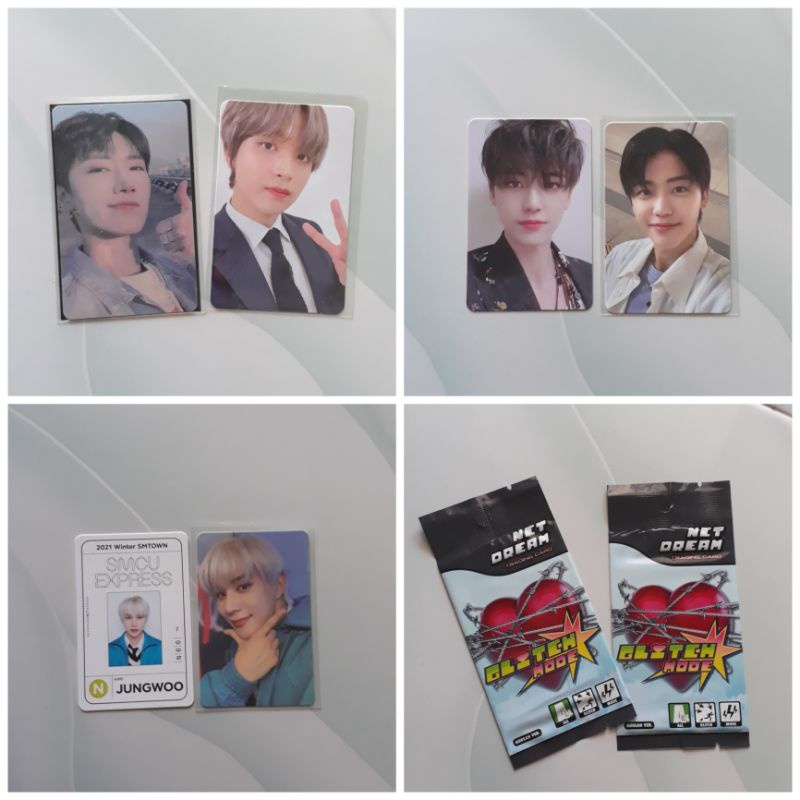 WTS PC PHOTOCARD TEN LUCKY DRAW UNIVERSE, CAWALL HAECHAN, JAEMIN CHILLING, JAEMIN MINIBAG, JUNGWOO S