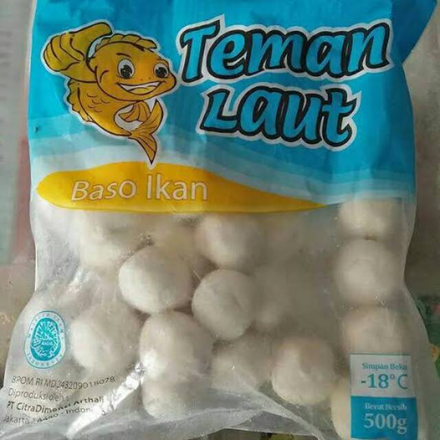 

Bakso ikan teman laut