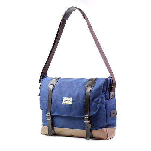 EXLUSIVE Tas Kerja Selempang Laptop Visval Massive Sling Bag Branded Murah Ori