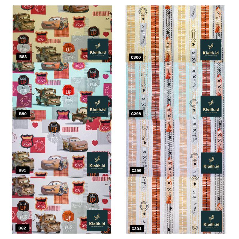 Wallpaper Dinding Vinyl Cars, Tebal, Timbul, Bertekstur