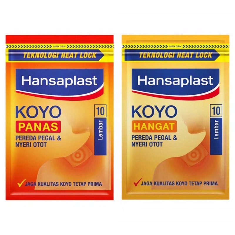 Hansaplast Koyo Panas &amp; Hangat isi 10