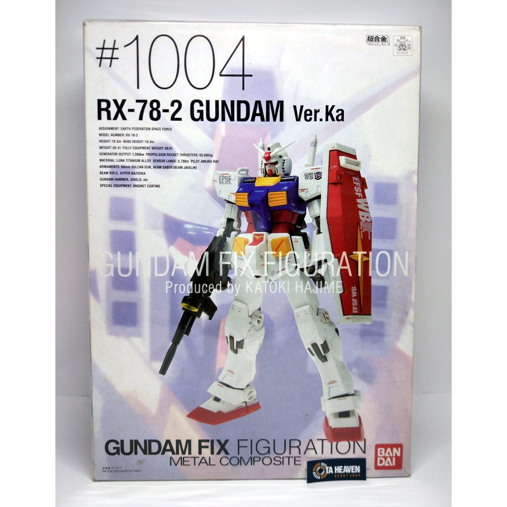 BANDAI Gundam Fix Figuration Metal Composite RX-78-2 Gundam Ver. Ka