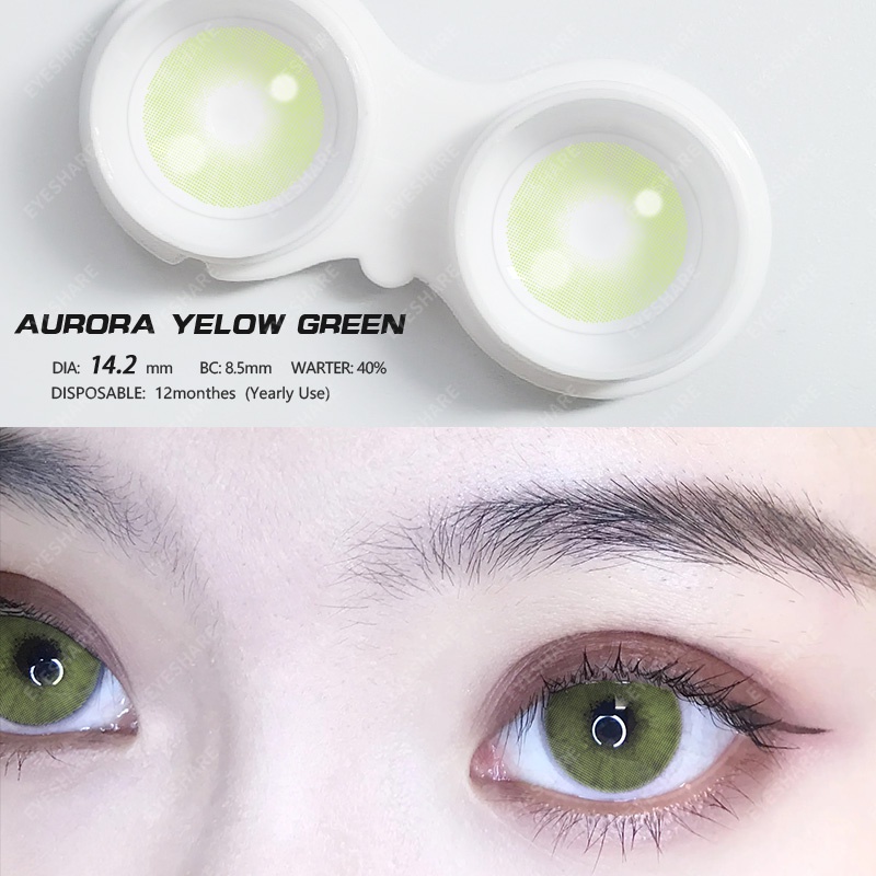 (COD)Menyinarimu Softlens Crystal 14.2mm Warna Lensa Kontak Soflen Softlen