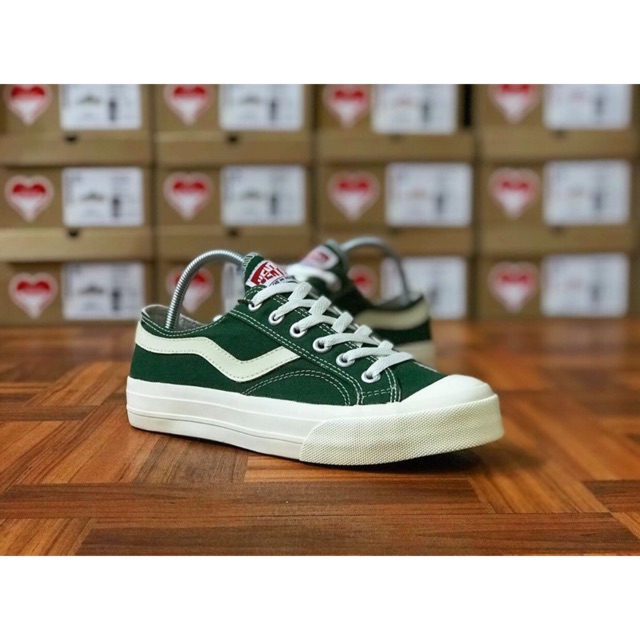 Vantela Public Low Dark Green