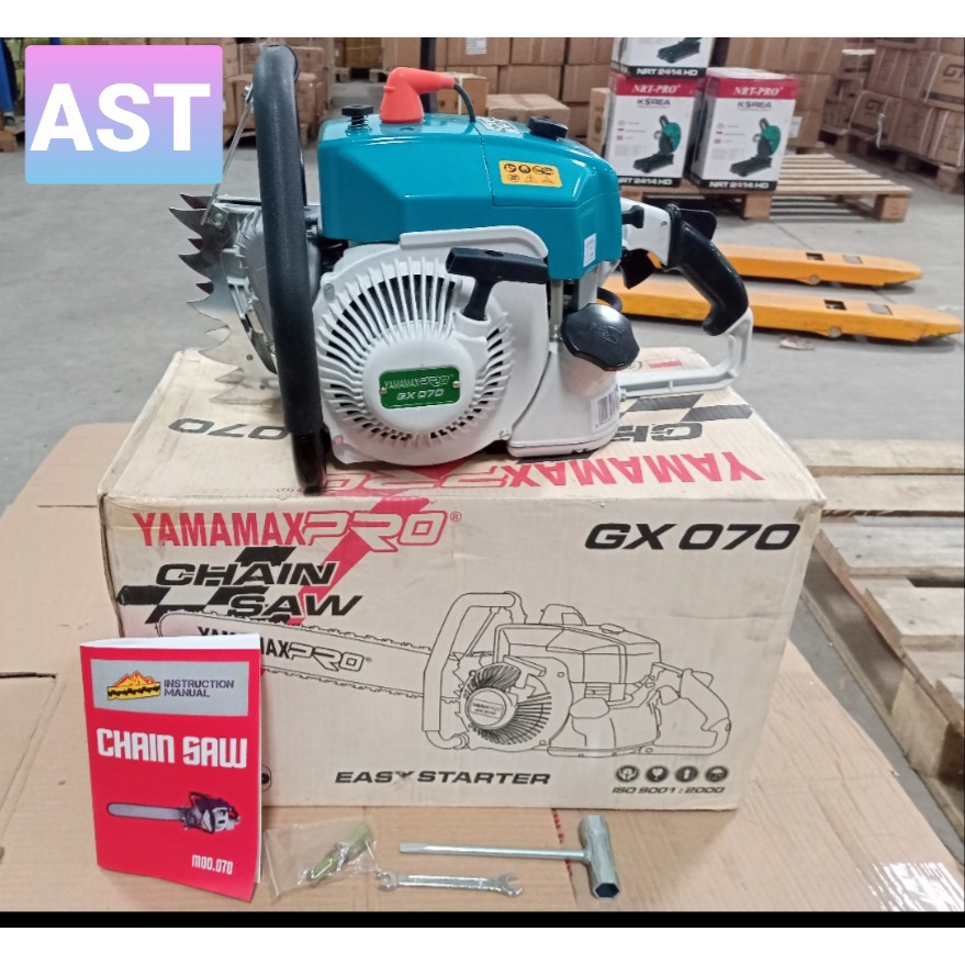 MESIN CHAINSAW GX -70 CC GERGAJI POTONG KAYU  Laser Bar | YAMAMAX PRO
