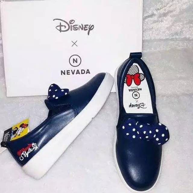  Disney  x Nevada  Sepatu  Preloved Flatshoes murah 