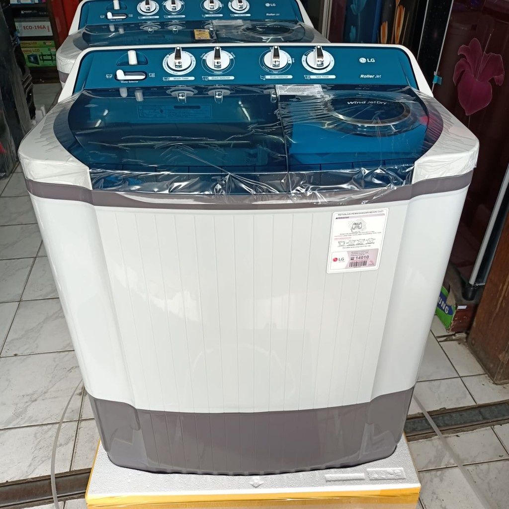 Mesin Cuci LG Mesin Cuci Twin Tub [9 KG] - P9050R Mesin Cuci 2 Tabung