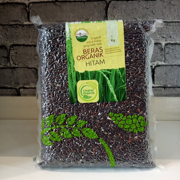 

BERAS HITAM ORGANIK 250 gram Repack/Black Rice Organic/Beras SEHAT Organik/Beras diet Organik