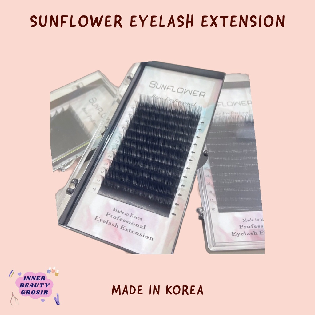 Sunflower eyelash extension elipse korea