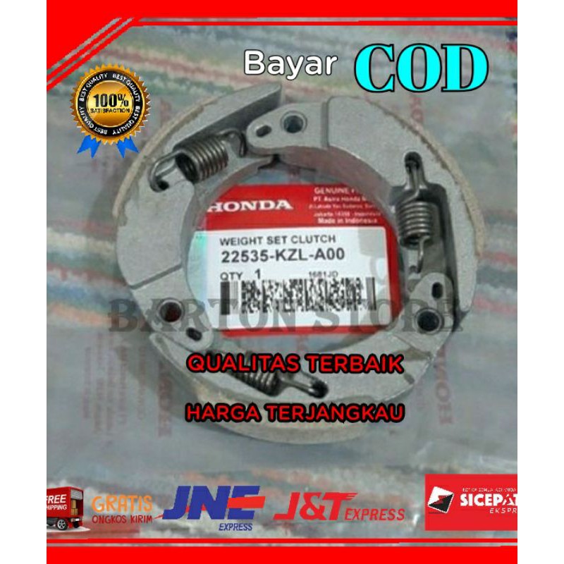 Kampas Ganda Beat fi Kampas Otomatis Scoopy fi KZL Murah