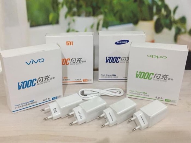 Charger VOOC 2output for oppo , xiaomi , vivo , samsvng , asus