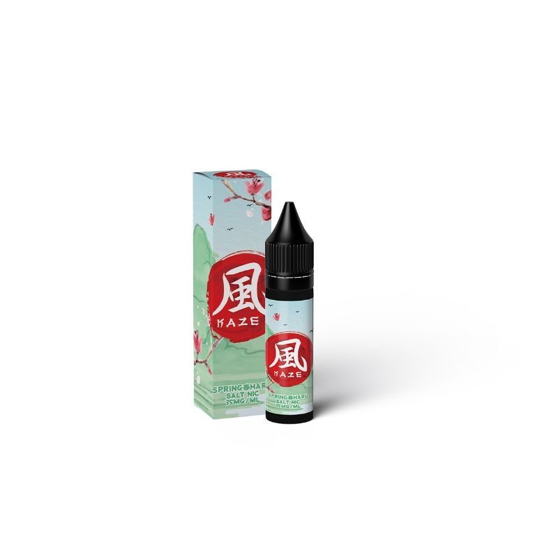 [NEW!!!] KAZE SPRING HARU SALT NIC LIQUID 15ML 35MG - 100% AUTHENTIC