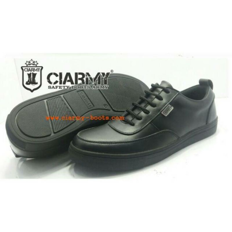 Sepatu sneaker sekolah kuliah casual kulit asli ciarmy ssc02