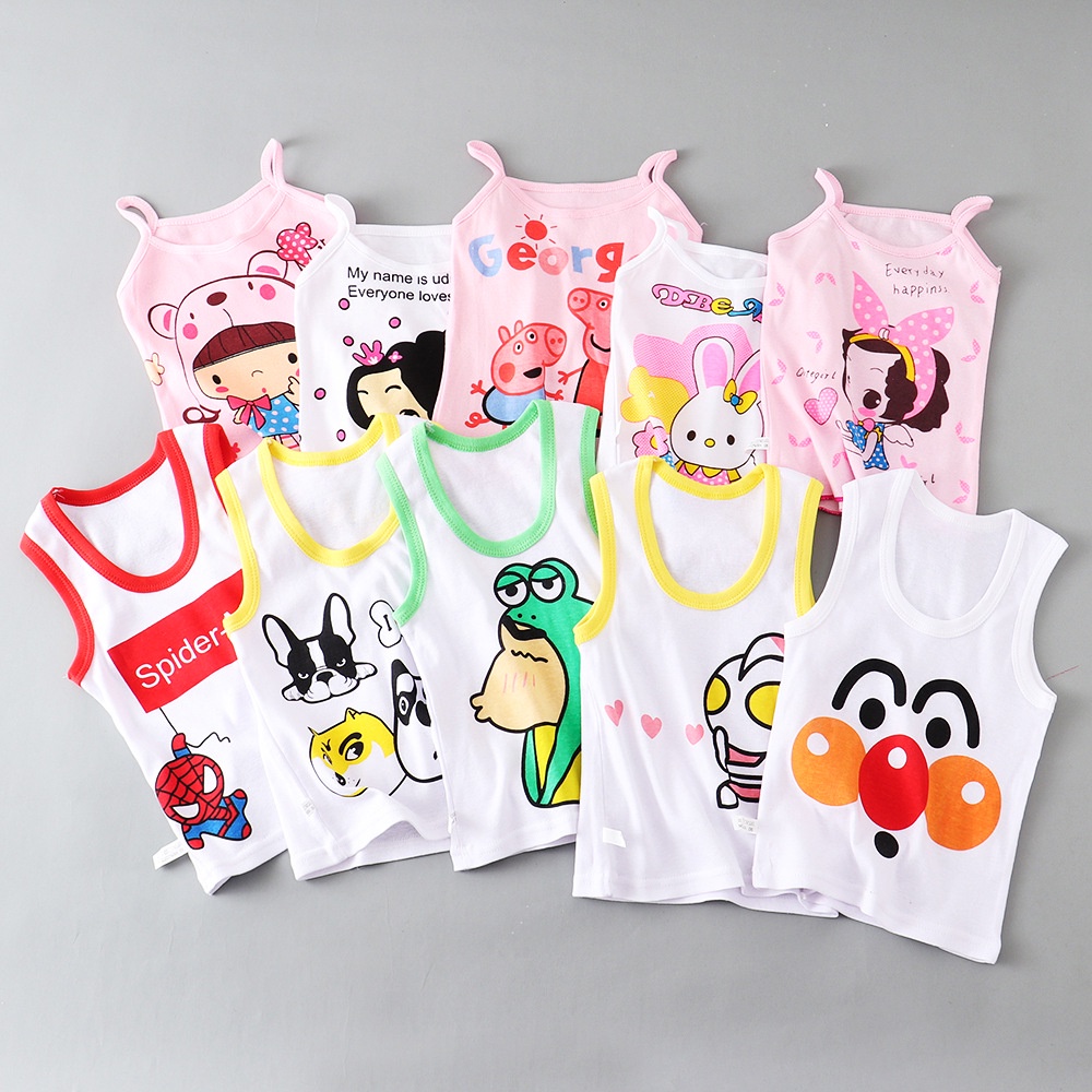 Singlet Anak Bayi Import | Kaos Dalam Anak Bayi Import | Tanktop Anak Import | Miniset Anak Import