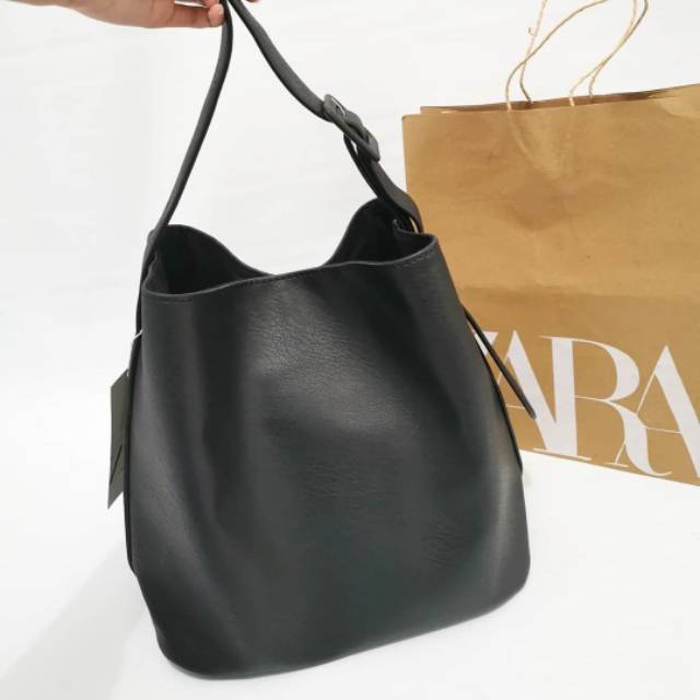 Zara Hobo Sling Bag | Shopee Indonesia
