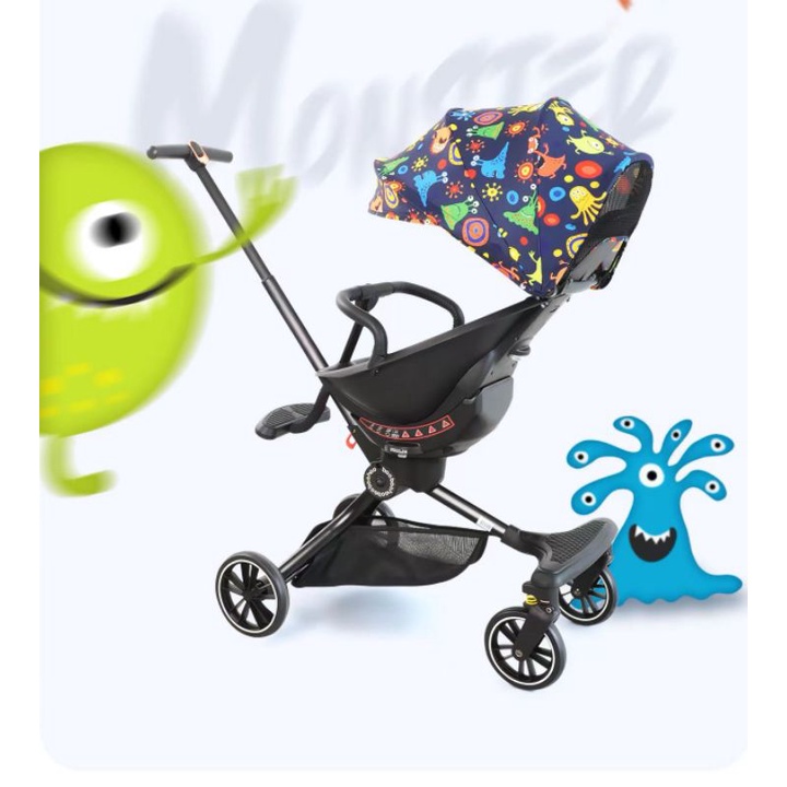 Baobaobao Stroller Baby V8 Seri Canopy