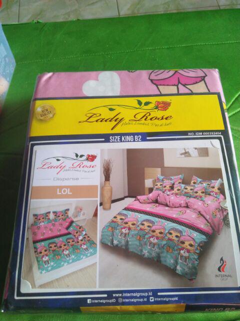 Lady Rose Lol Sprei 120/180x200