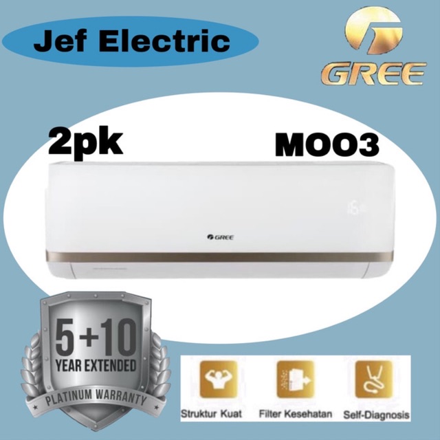 Ac Gree Ukuran 2pk Gwc 18 Moo3 Indonesia