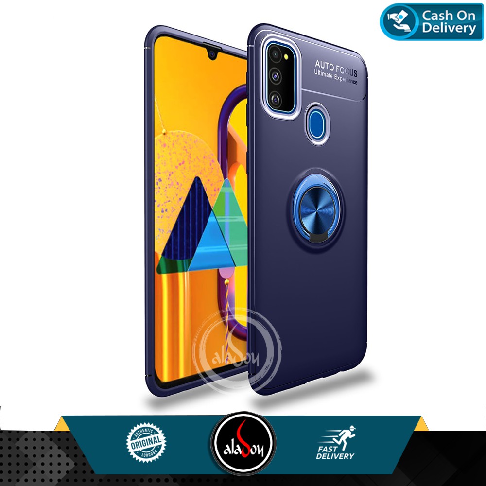 Case Samsung M30S Invisible Ring Kickstacnd Premium Softcase Casing SAMSUNG GALAXY M30S