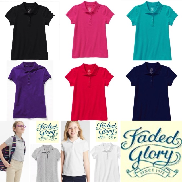 Polo shirt perempuan FADED GLORY