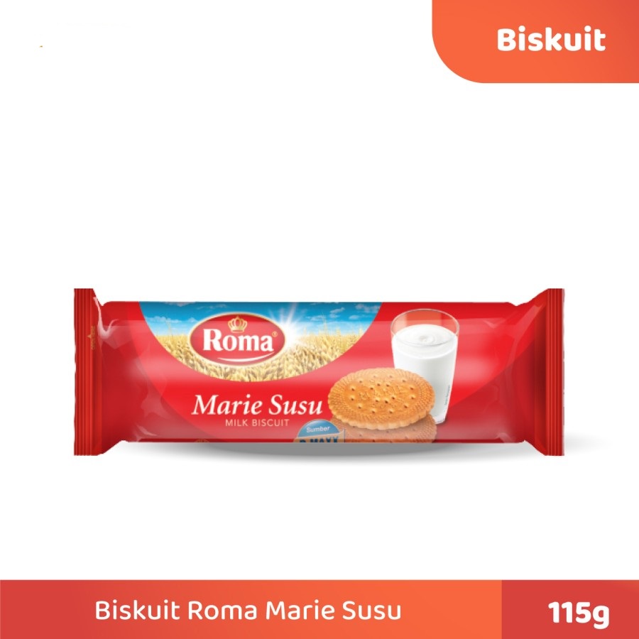 BISKUIT MARIE SUSU ROMA 115GR