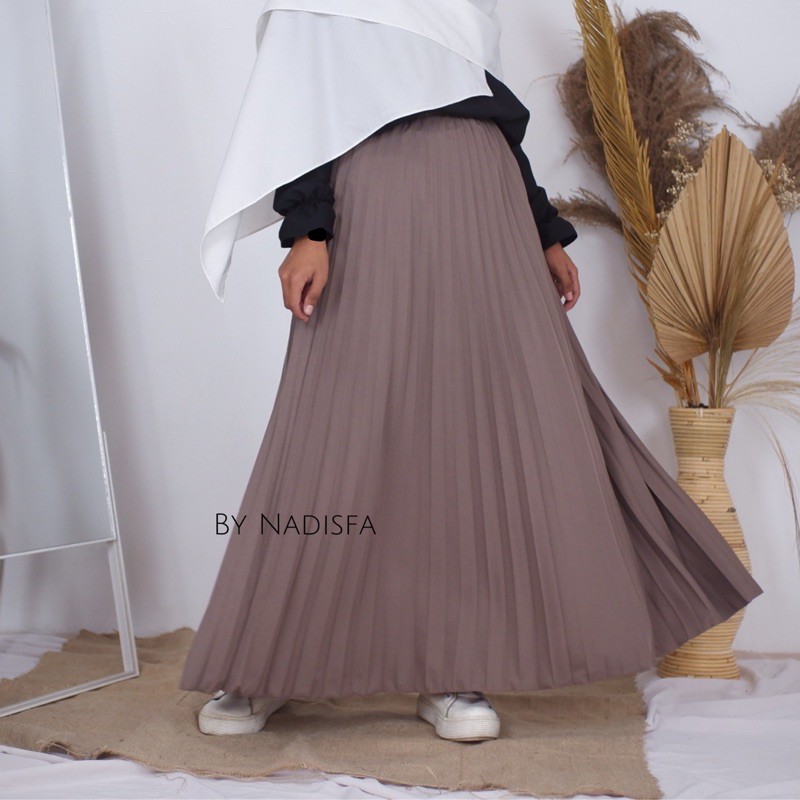 PRIMA SKIRT ROK PLISKET KARET