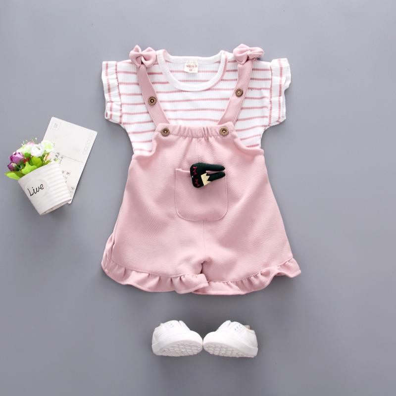 Jumpsuit Setelan Boneka Cewek Setelan Baju Bayi Import Pakaian Anak Perempuan