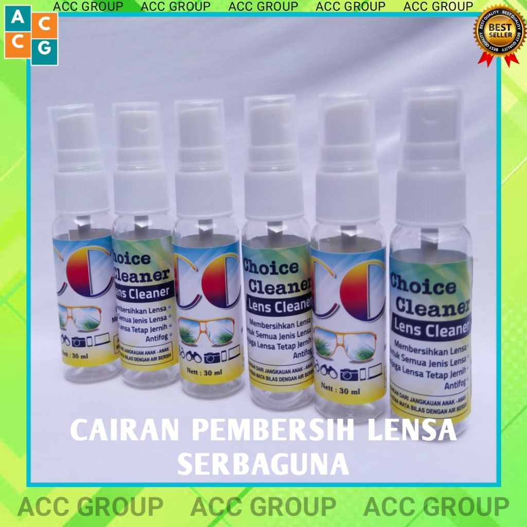 Cairan Pembersih 1 Botol Kacamata (Lens cleaner protect) -Lensa minus/Photocromic Original