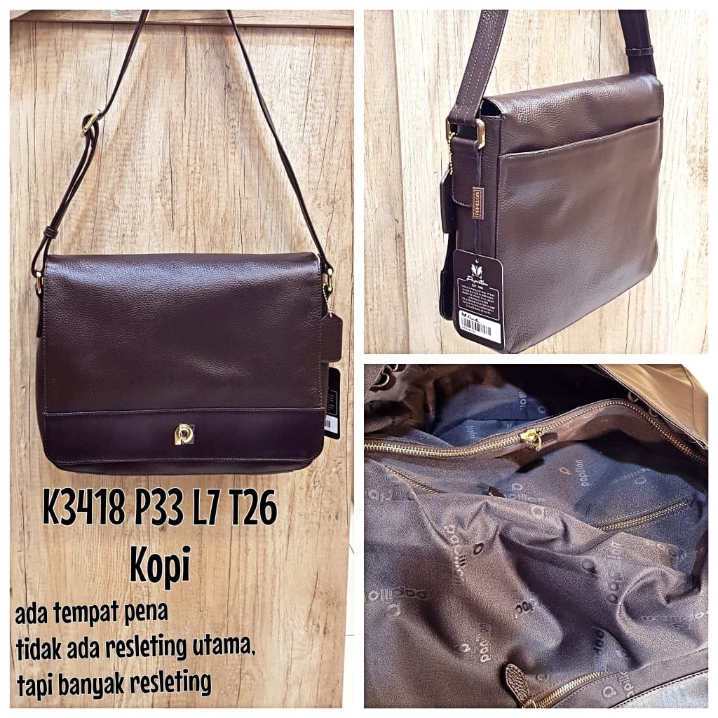 Tas Papillon Original K3418 Kopi Cowok Pria
