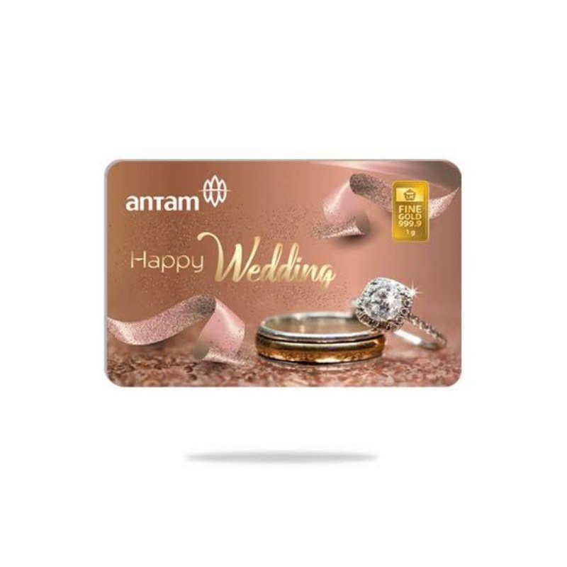 GIFT SERIES ANTAM HAPPY WEDDING [MURAH]