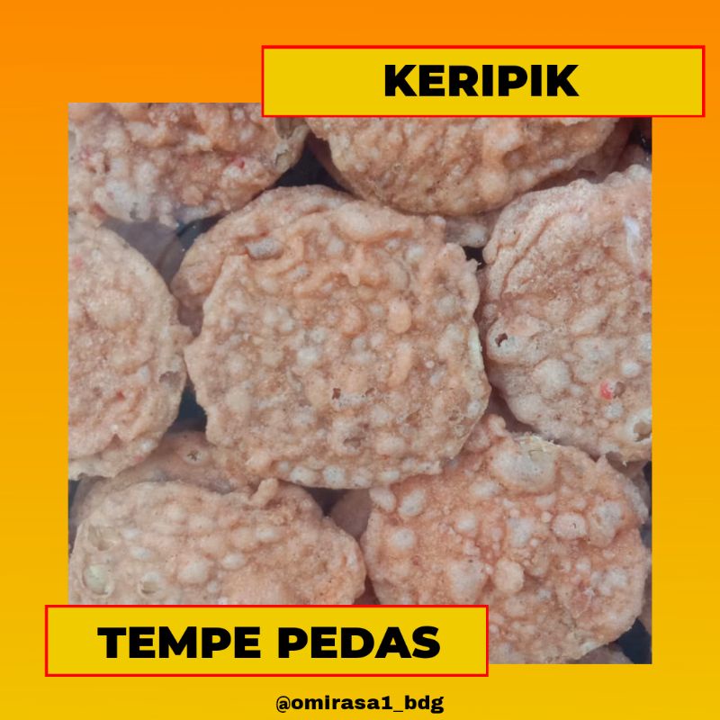 

Keripik Tempe Pedas oleh-oleh Bandung OMIRASA 1