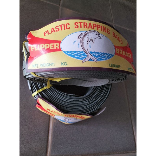 Tali simpai, sendaren, tali strapping band, tali peti kemas 15mm cap Lumba-Lumba 1 kg
