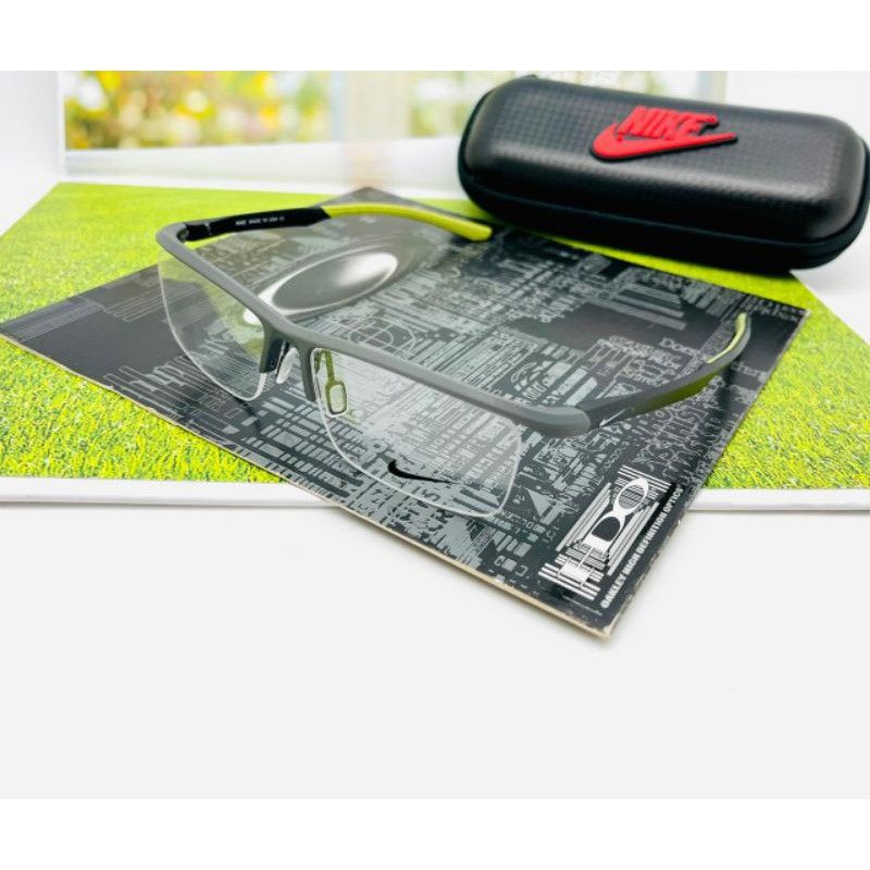 frame kacamata sporty half frame super premium