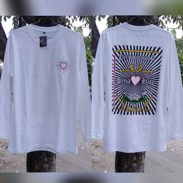  Kaos  PSHT lambang punggung Putih  Shopee  Indonesia