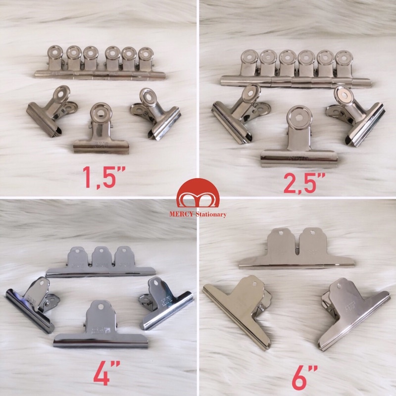 

Spring Clip SDI 2,5" - Bulldog Clip 2-1/2" Klip Kertas Sebaguna