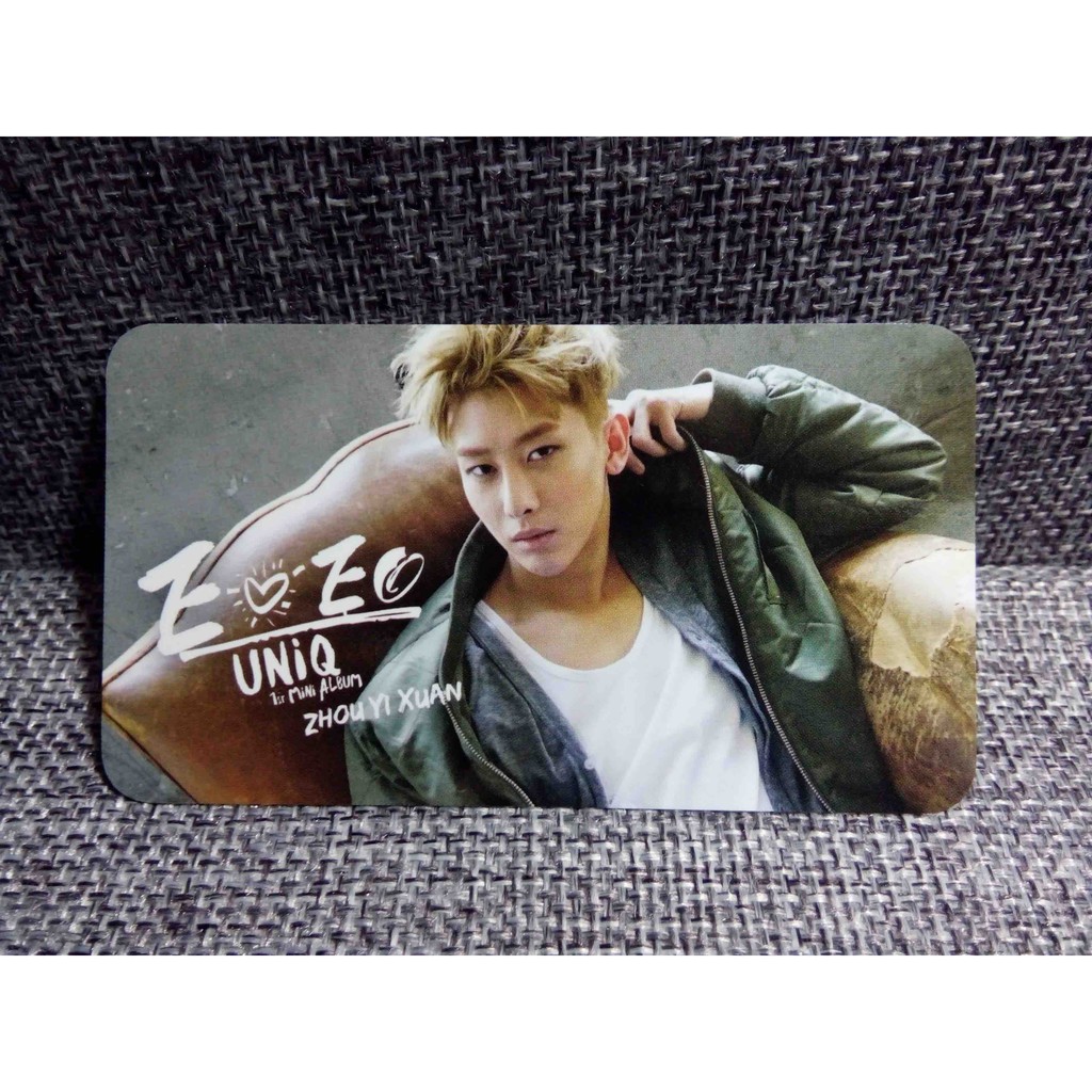 [OFFICIAL PC] UNiQ 1st Mini Album EOEO Zhou Yi Xuan