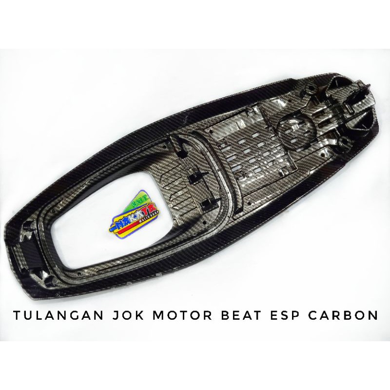 tulangan jok motor beat esp carbon tulangan jok motor beat esp carbon variasi tulangan jok motor