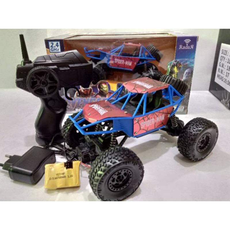 2.4 Ghz Mobil Remot Control Offroad Rock Crawler Offroad Avenger Body Alloy