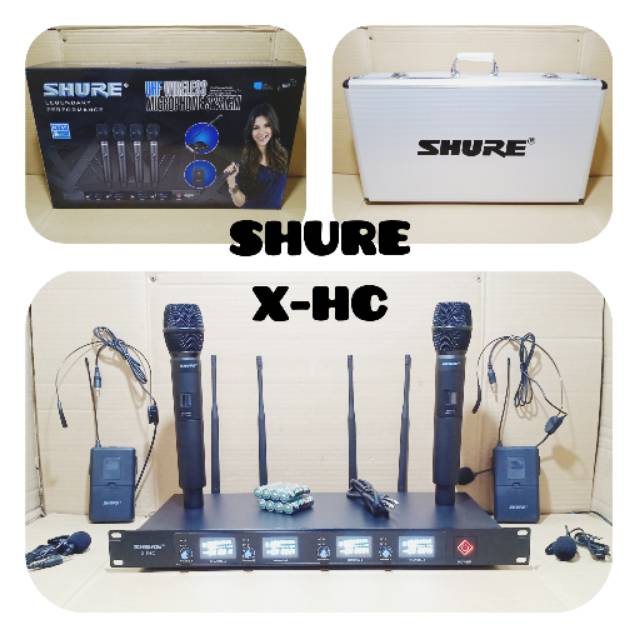 SHURE X 1 HC UHF WIRELESS MICROPHONE SYSTEM