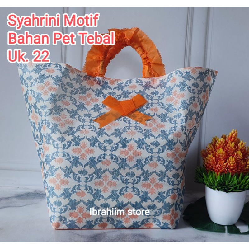 TERLARIS TAS BERKAT MOTIF TEBAL UKURAN 22x22 TAS BERKAT PET 22x22 TAS HAJATAN TEBAL UKURAN 22 TAS HAMPERS CANTIK MURAH