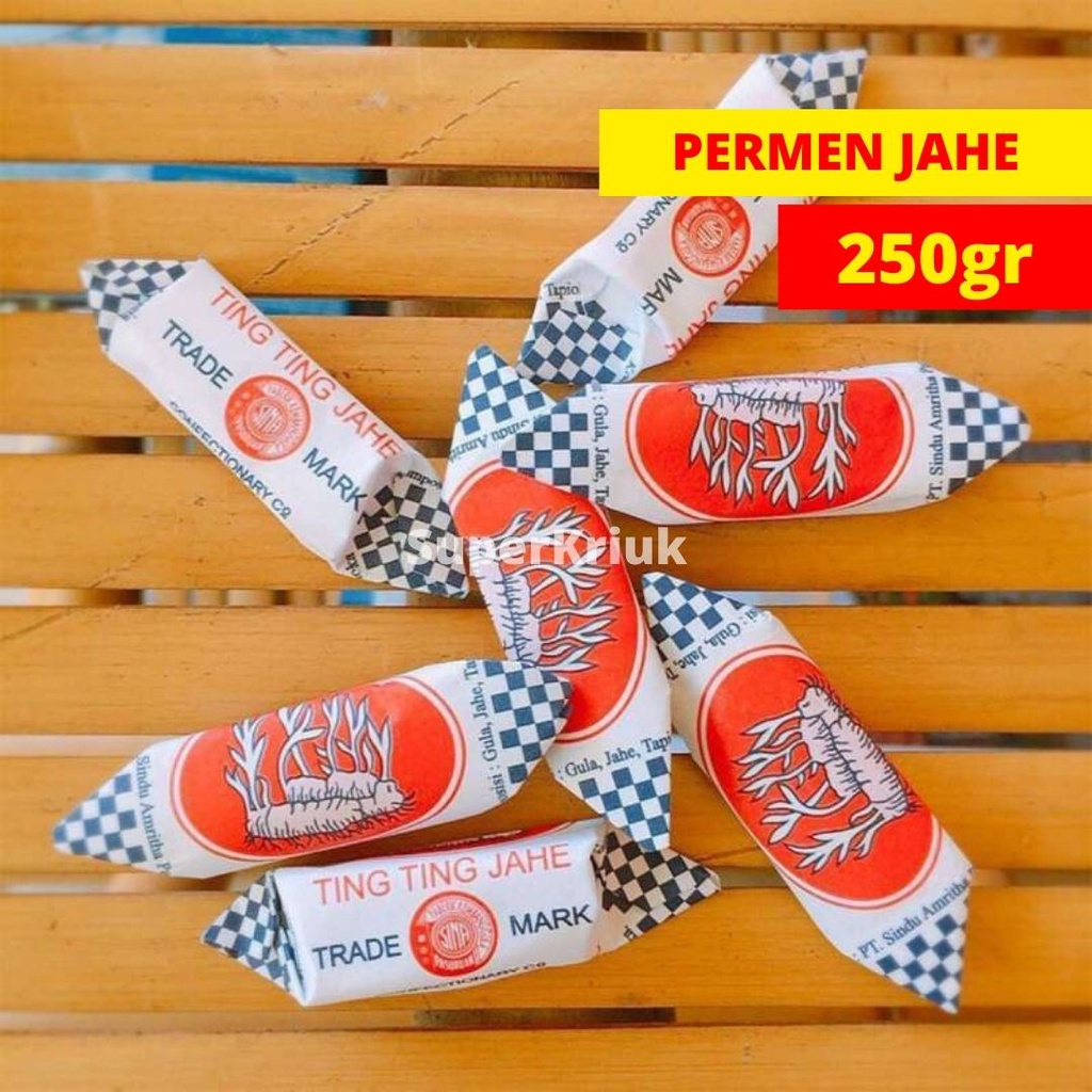 

Permen Jahe Jadul Tin tin Kemasan 250gr